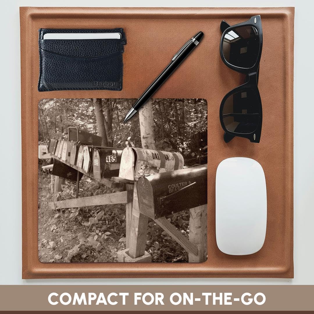 3dRose LLC 8 x 8 x 0.25 Inches Country Mailboxes Mouse Pad (mp_7813_1)