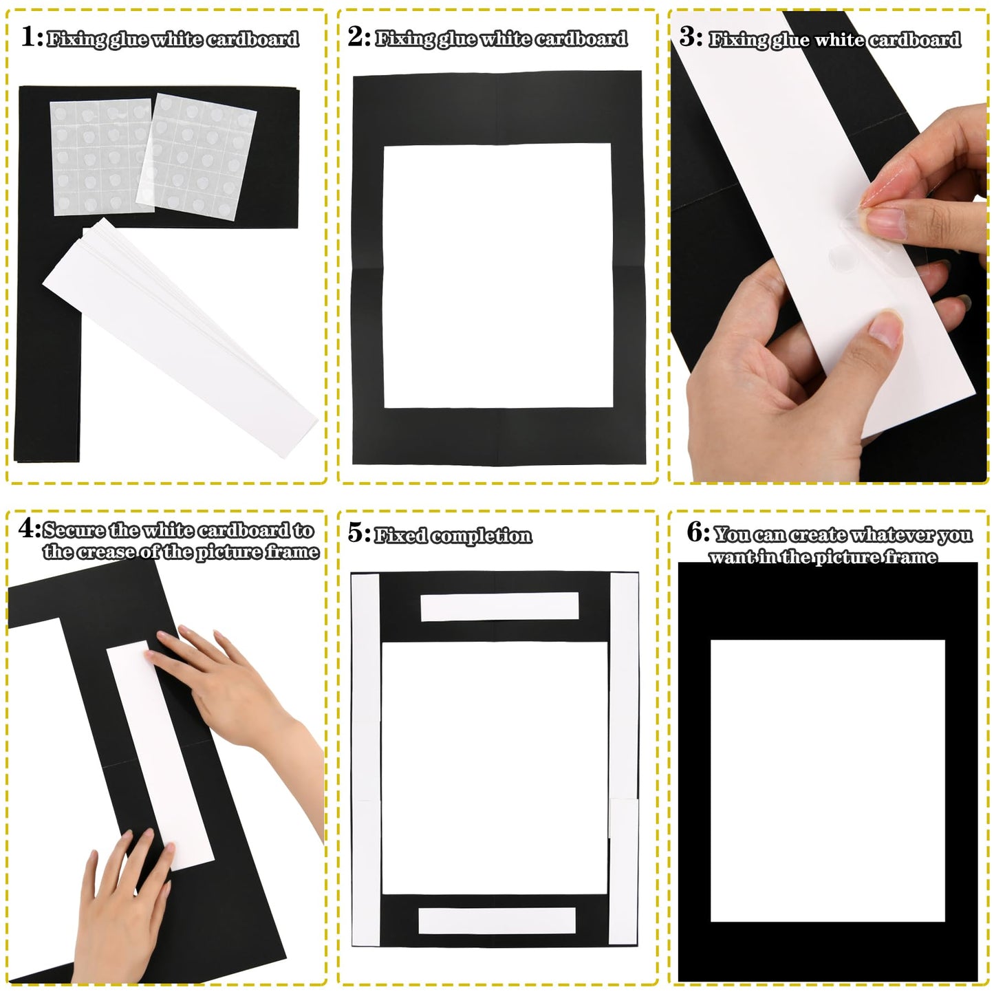 18pcs Blank Photo Booth Props Black Chalkboard Photo Booth Props Frame with Bubble DIY Photo Props for Birthday Wedding Party Supplies(Black)