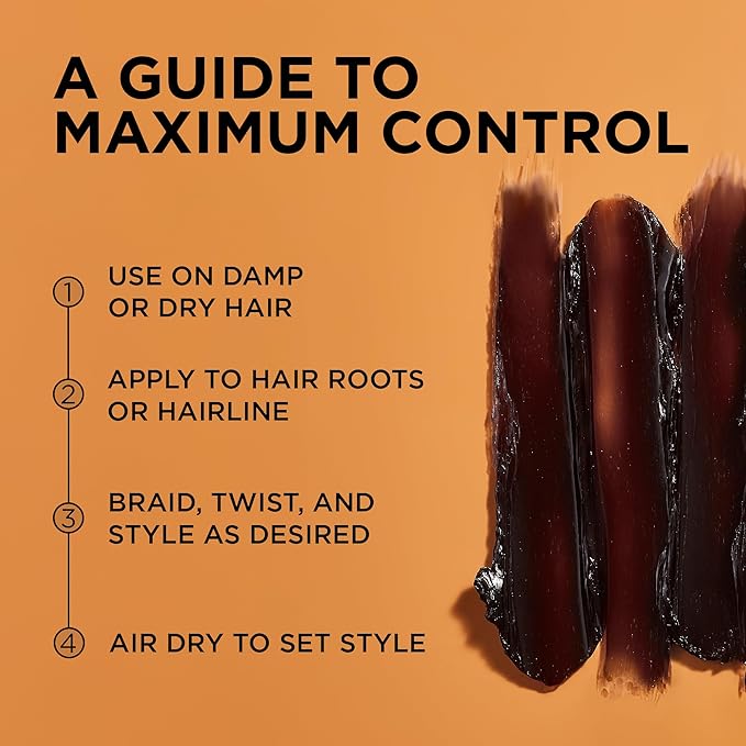 African Pride Black Castor Miracle Extra Hold Braid, Loc, Twist Gel (3 Pack) - Braiding Hair Gel, Edge Control & Tames Frizz, No Flake | Natural Ingredients, Black Castor & Coconut Oil | 12oz