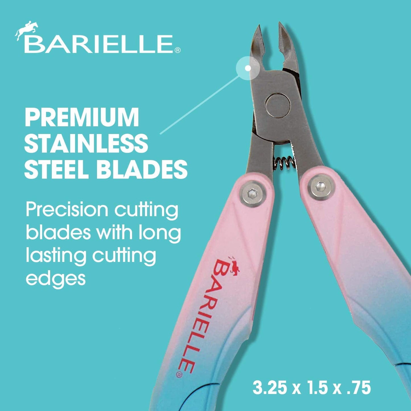 Barielle Clever Collapsing Cuticle Nipper - A Unique Professional Cuticle Pusher, Cuticle Cutter & Cuticle Clippers Multitool