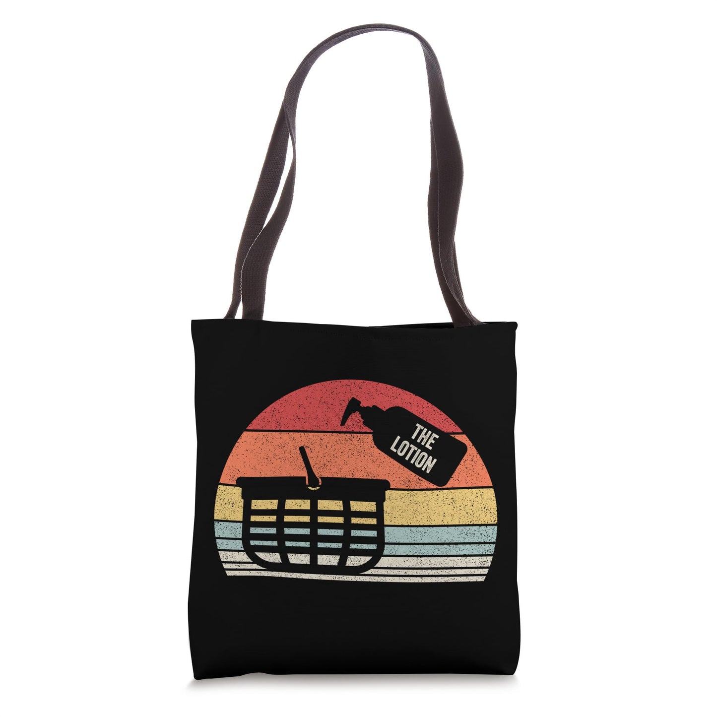 Retro Vintage Put The Lotion In The Basket Halloween Torture Tote Bag