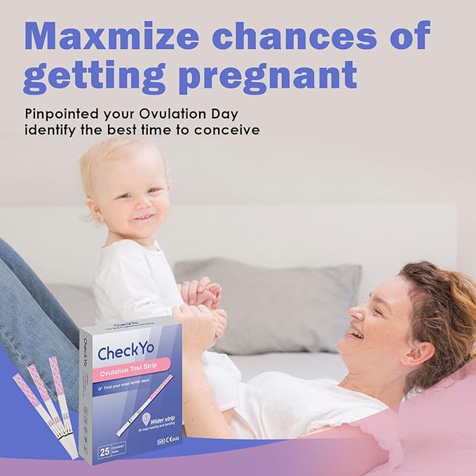 Ovulation and Pregnancy Test: Fast and Easy to Use at Home Ovulation Test Strips and Pregnancy Test
