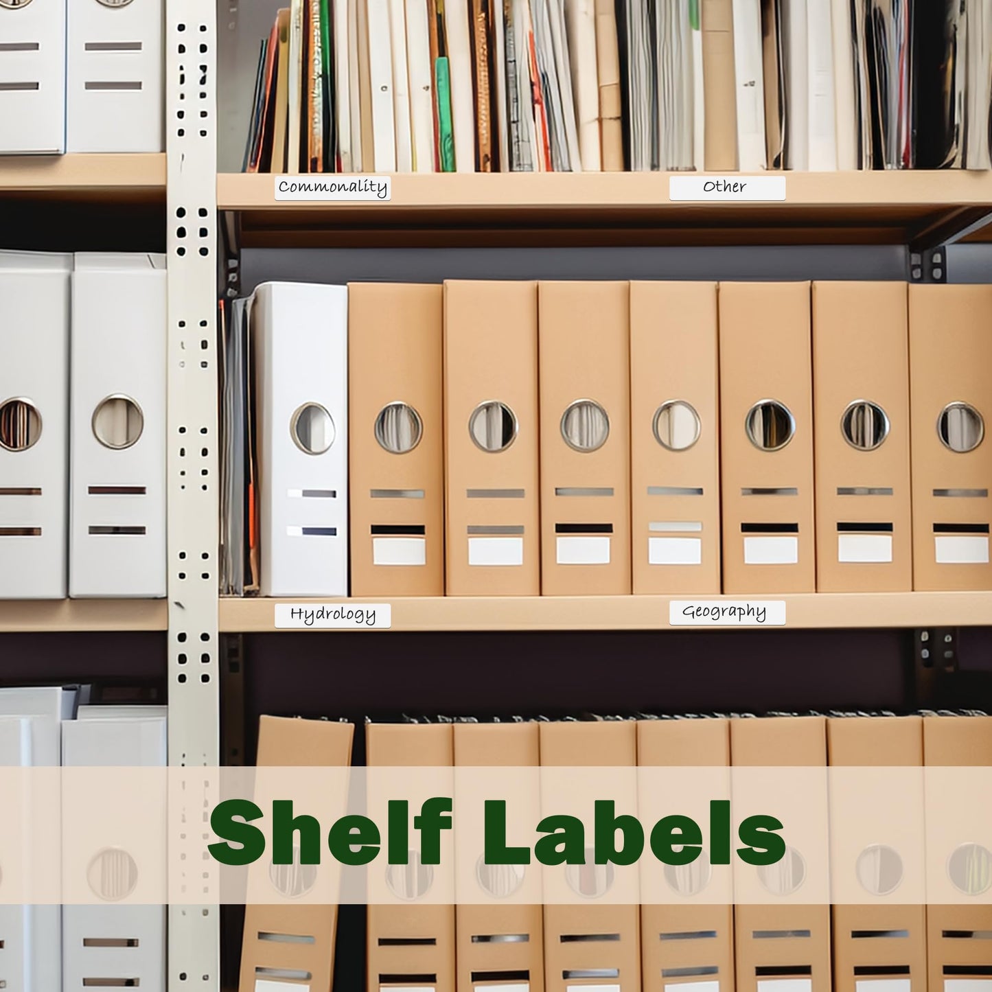 LLPT Dry Erase Magnetic Labels 0.5" x 2" 50 Packs Blank Writable Magnet Stickers Reusable for Refrigerator Shelf Whiteboard Toolbox Craft and Other Metallic Surfaces Yellow (DML0520YW)