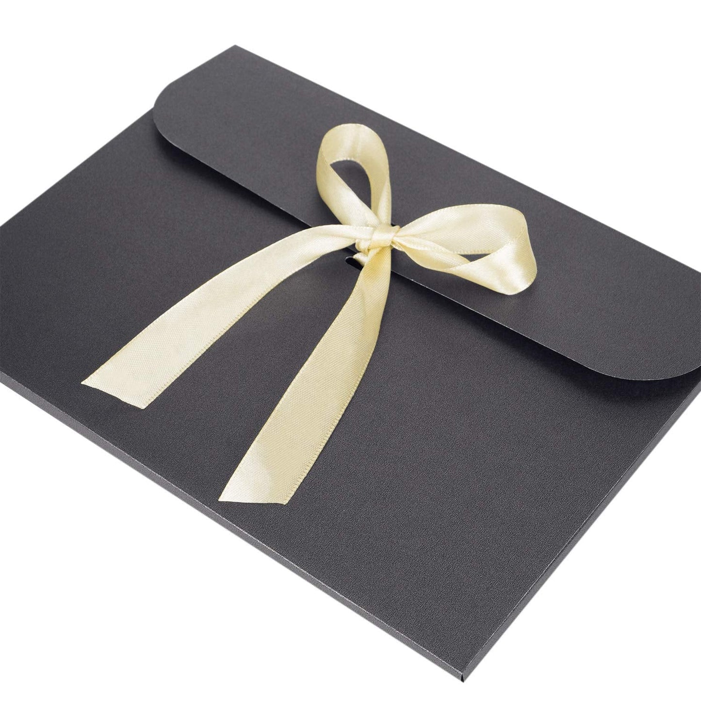 10pcs Paper Envelope Gift Bags with Ribbon Bowknot Holiday Envelope Party Gift Card Packaging Bag Wedding Presents Box for Underwear Silk Scarf Greeting Cards