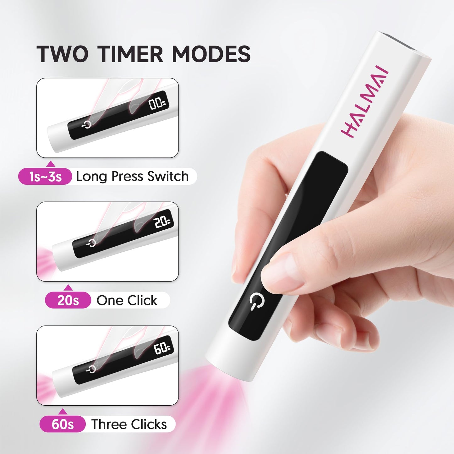 Electric Nail Drill Professional,Handheld UV Nail Lamp for Gel Polish,Home Nail Salon Tool Set
