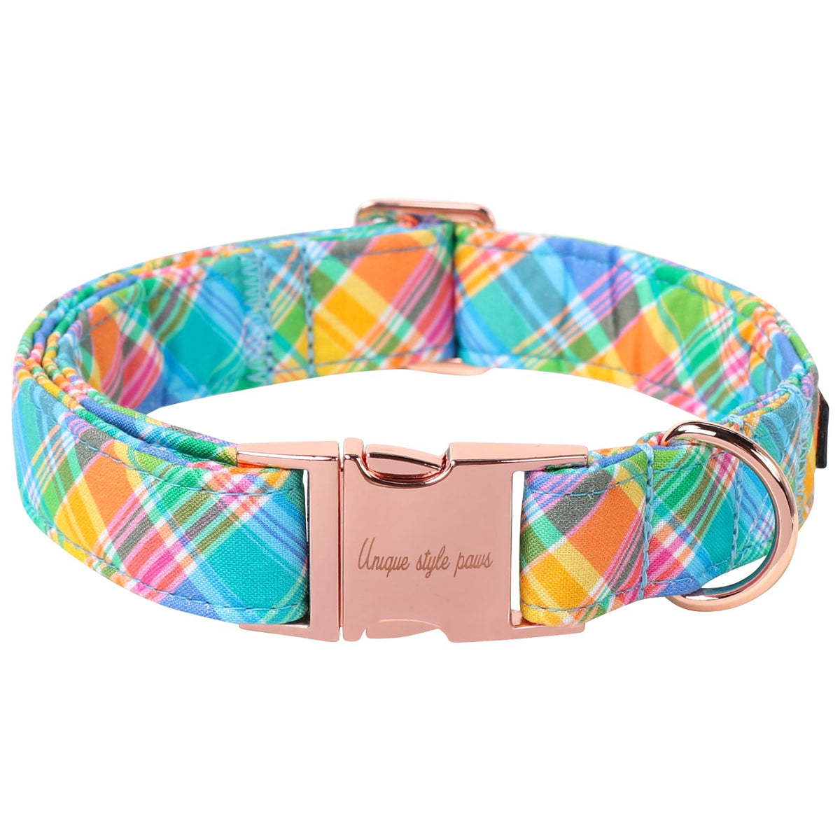 Unique Style Paws Metal Buckle Banana Leaves Dog Collar, Durable & Cute, Suitable for Small, Medium & Large Dogs, Unique Design, Superior Craftsmanship, Exceptional Customer Service