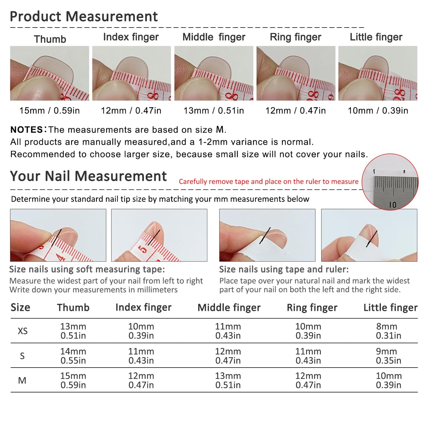 TENPAL Aurora Pearl white French Tips Press on Nails Short Oval Minimalist & Reusable False Nails for Everyday Luxury | Clean Chic Style（M)
