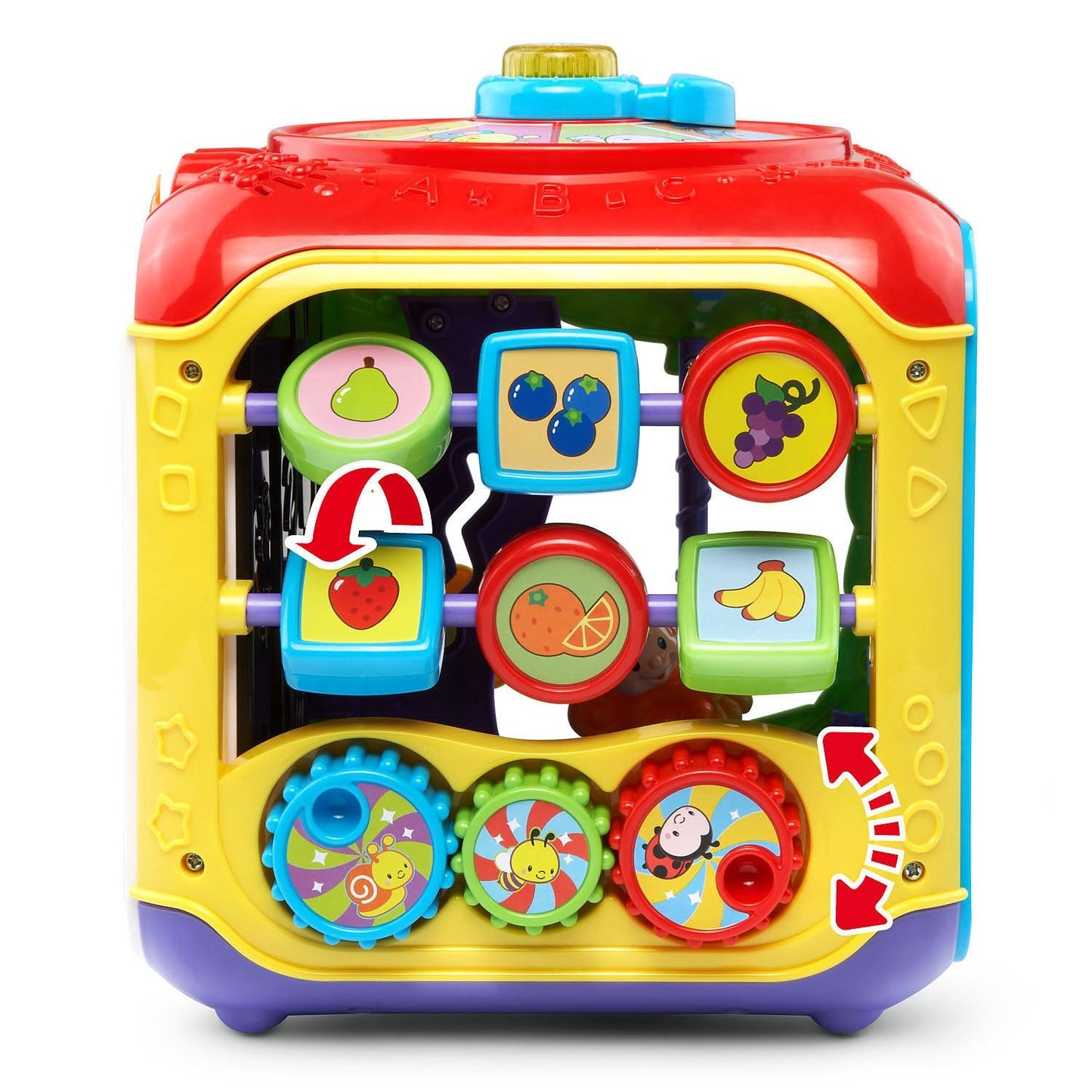 VTech Sort and Discover Activity Cube (Frustration Free Packaging), Red