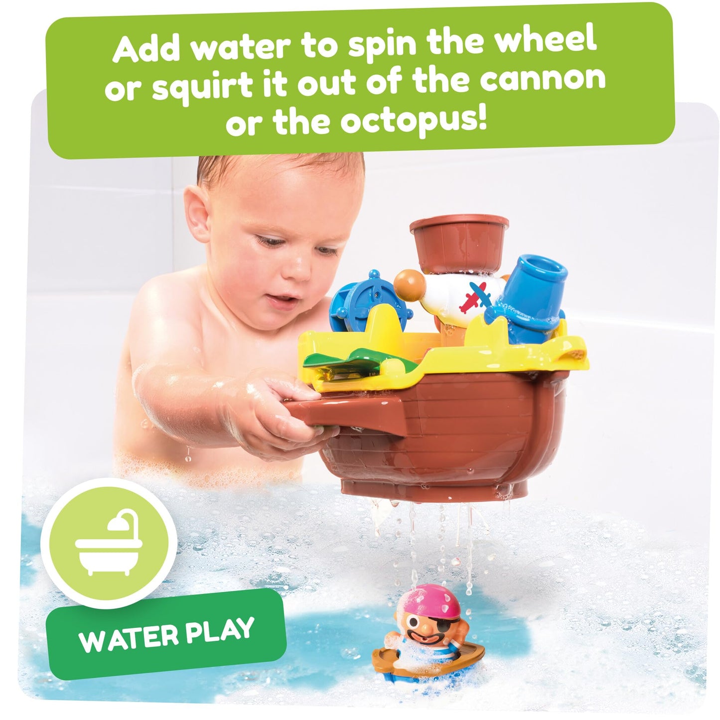 Toomies Pirate Ship Bath Toy