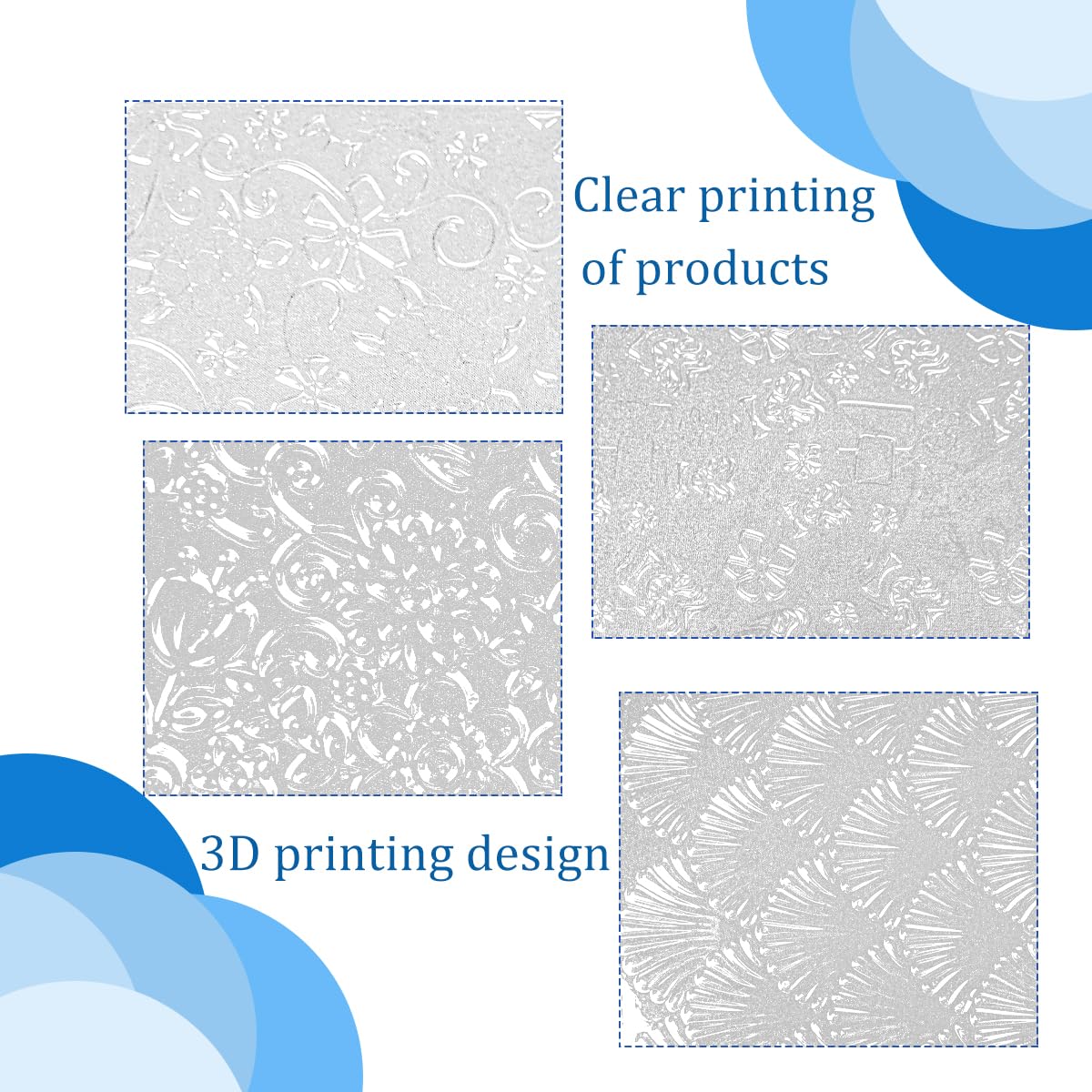 24 Pcs Polymer Clay Texture Sheets Boho Embossing Texture Sheet 17 x 25 Clay Texture Sheets for Pottery Earrings Jewelry Making