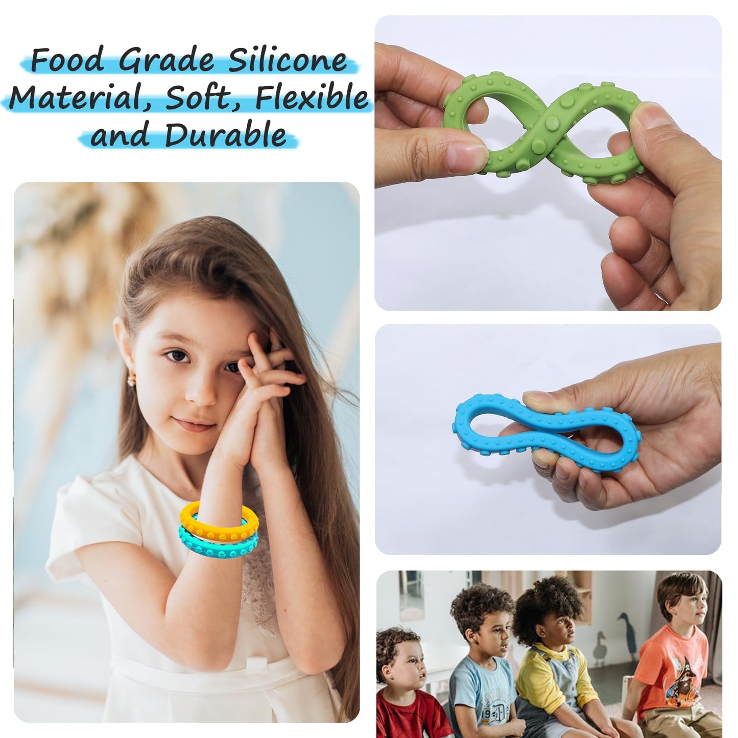 Sensory Chew Toys for Babies and Kids