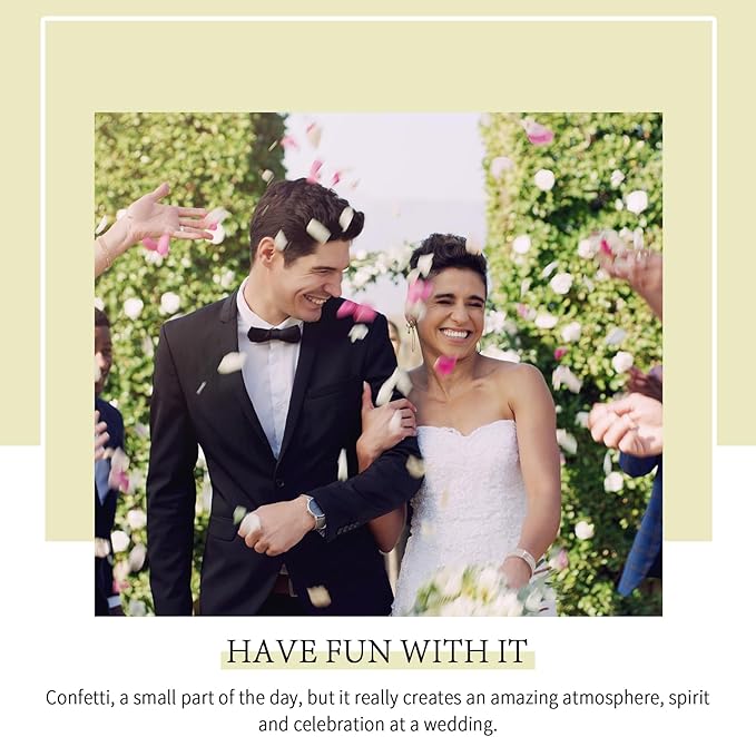 50 Pcs Wedding Confetti Bags Throw Some Love Petal Toss Packets Glassine Flower Petal Packets for Wedding Send Off, Exit, Tosses