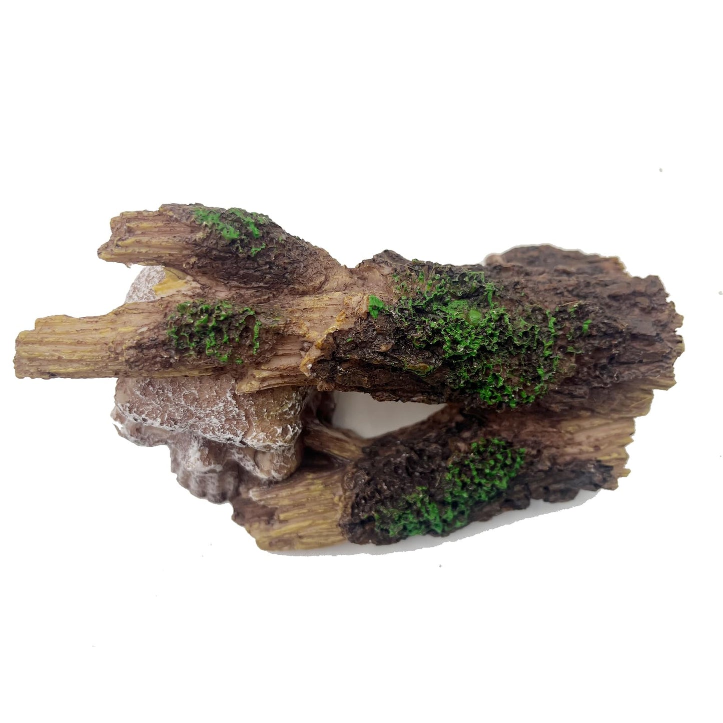 QIYURIDE Fish Tank Decorations, Large Aquarium Decor Accessories with Skull and Driftwood, Bearded Dragon Hideout, Reptile & Amphibian Habitat Hideouts
