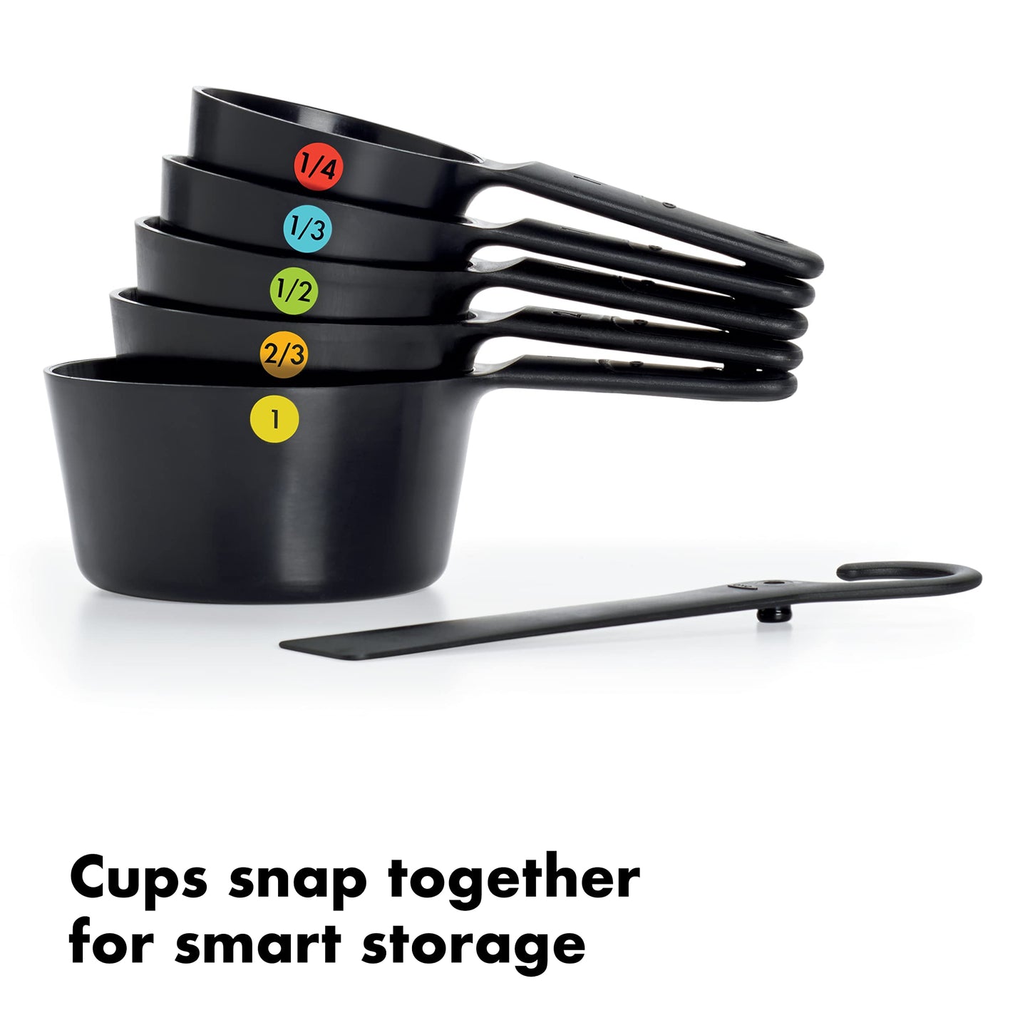 OXO Good Grips 6- Piece Plastic Measuring Cups