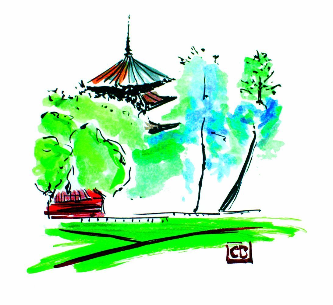 Pentel Art Brush, Color Brush Pens, 18 Color Set (Japan Import) [Komainu-Dou Original Package]