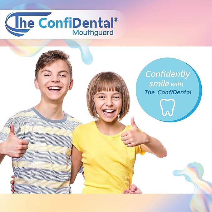 The ConfiDental Mouth Guard for Grinding Teeth at Night - 2 Models for Child or Small Mouth Pack of 6 Moldable Dental Night Guards for Teeth Grinding and Clenching Teeth Grinding Mouth Guard for Sleep
