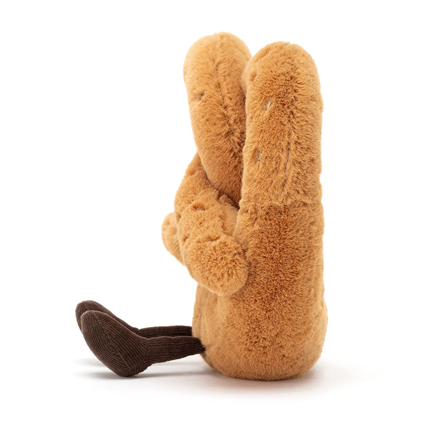Jellycat Amuseables Pretzel Stuffed Toy, 7 inches - Food Plush - Fun Gift Idea