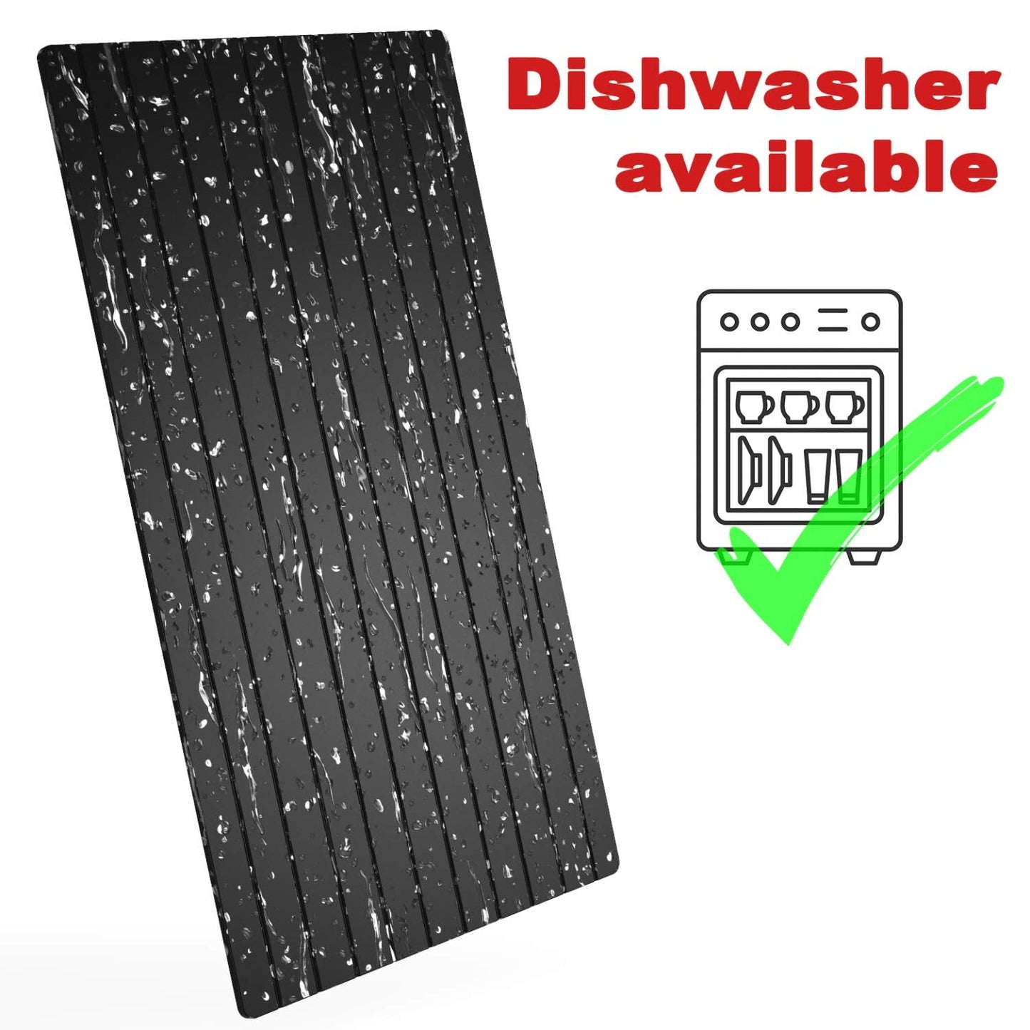ROYOR Defrosting Plate, Thawing Tray for Frozen Meat Large, Miracle Thaw Defrosting Tray Original, Thawing Plate for Frozen Meat, Rapid thaw defrosting mat Thawing Mat