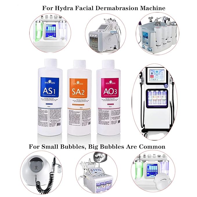 SA2 Aqua Peeling Solution Top Salon Skin Scrub Hydra Skin Scrub Special Solution Small Bubble Solution 400ml