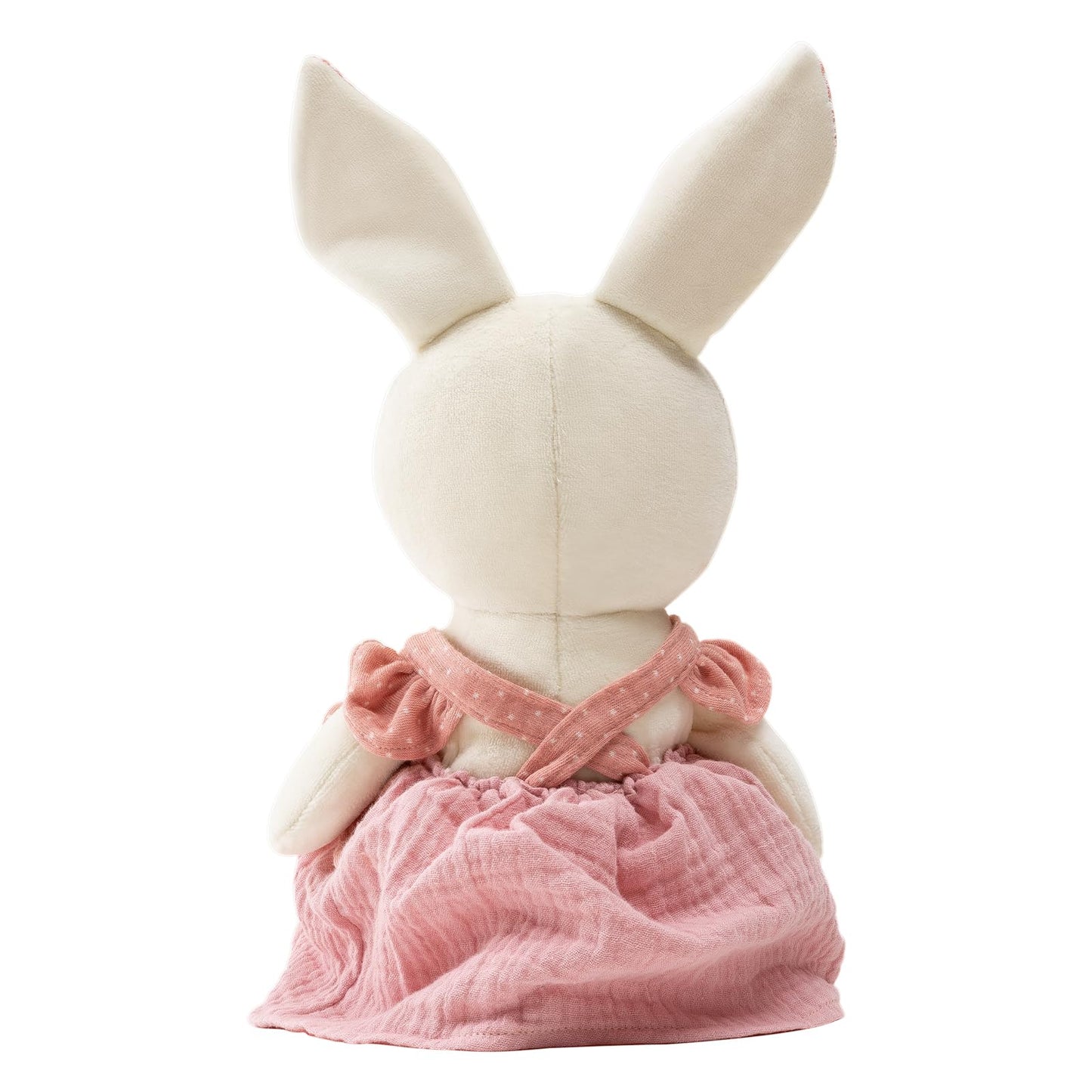 CUDDLE CORNER Bunny Stuffed Animal Organic Cotton Baby Plush Toys, Easter Stuffed Animal 7" Easter Plush Bunny Soft Cuddly Toy for Babies and Toddlers