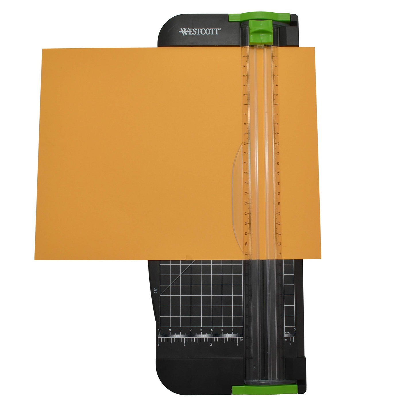 Westcott Paper Cutter 12" Paper Trimmer Scrapbooking Tool, Black