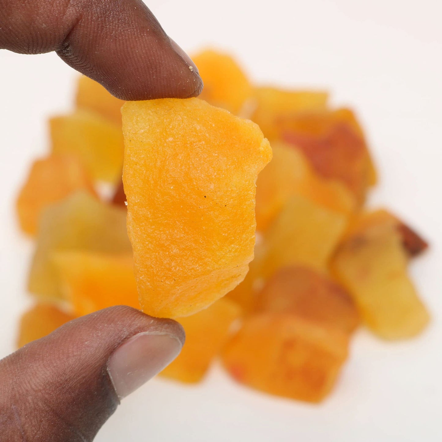 REAL-GEMS Natural Raw Healing Crystals Rough Stones for Tumbling, Cabbing, Polishing, Wire Wrapping, Wicca & Reiki Crystal Healing, Mix Gemstones,7 Chakra (Yellow Sapphire)