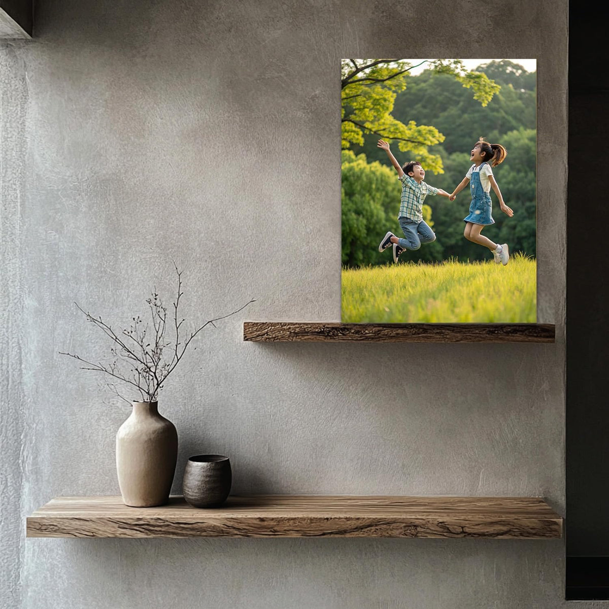 GZZFXXD Personalized Custom16''x24'' Canvas Prints with Your Photo/your Image Large Wallart Wall Decor for Bedroom Dining room Living room Children's room(Unframed)