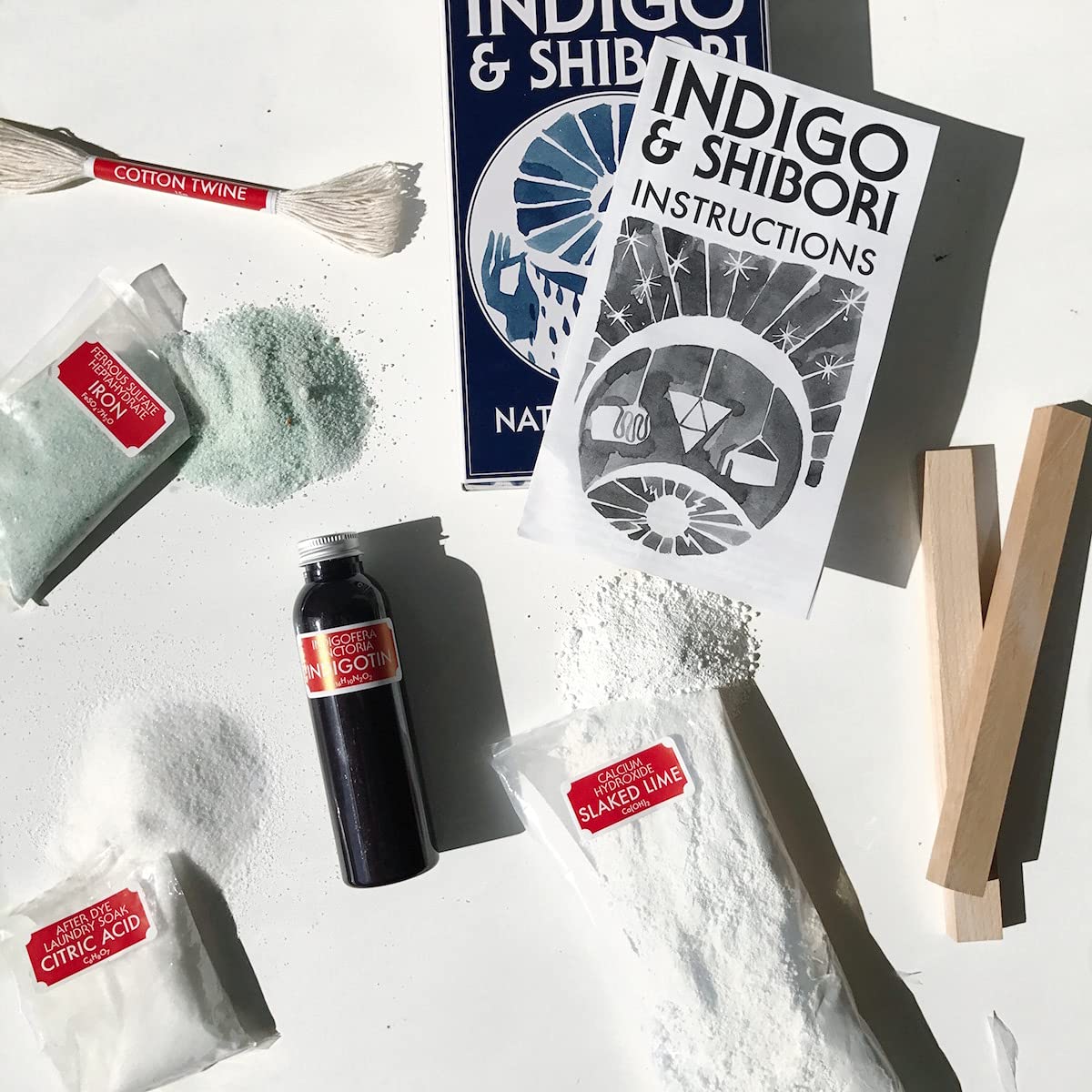 Indigo & Shibori Natural Dye Kit