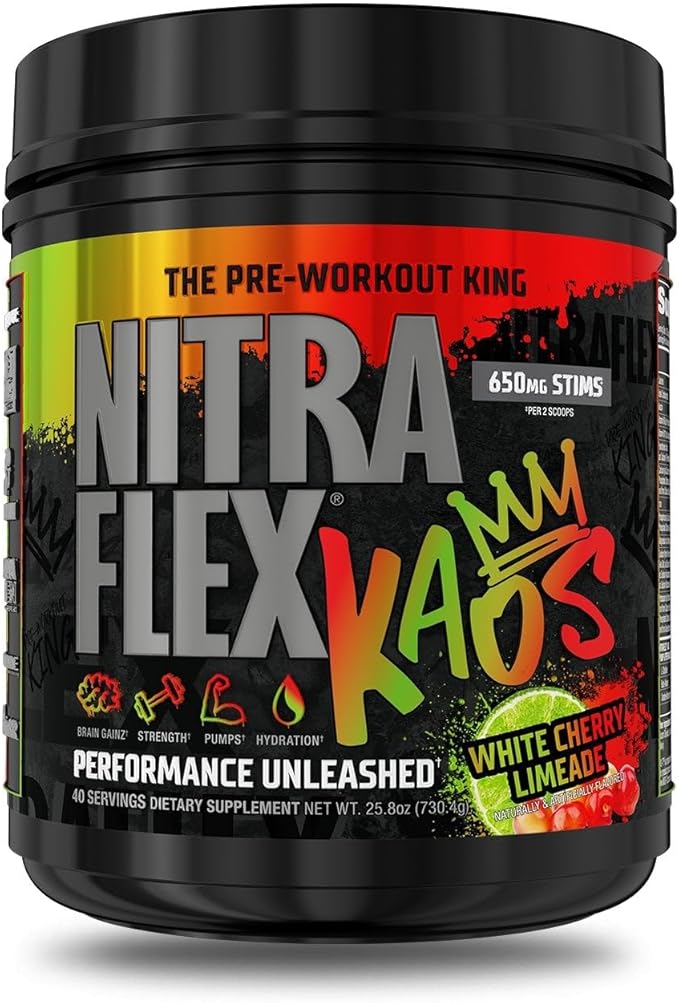 GAT SPORT Nitraflex KAOS White Cherry Lime
