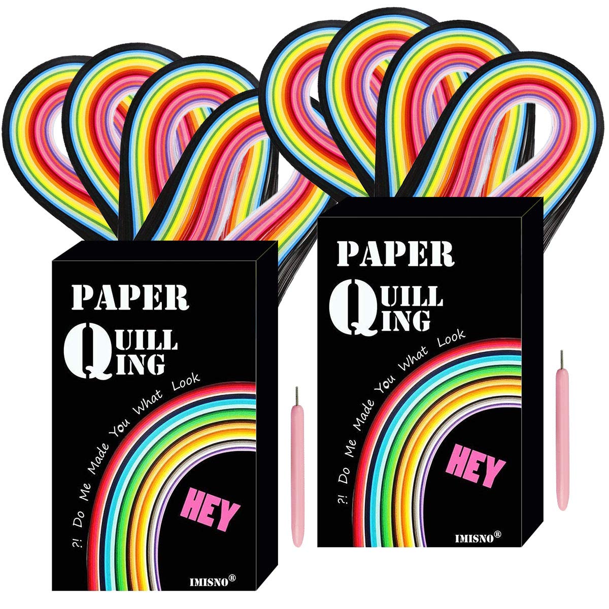 Paper Quilling Strips with 26 Colors 2080 Strips Quilling Tools and Supplies