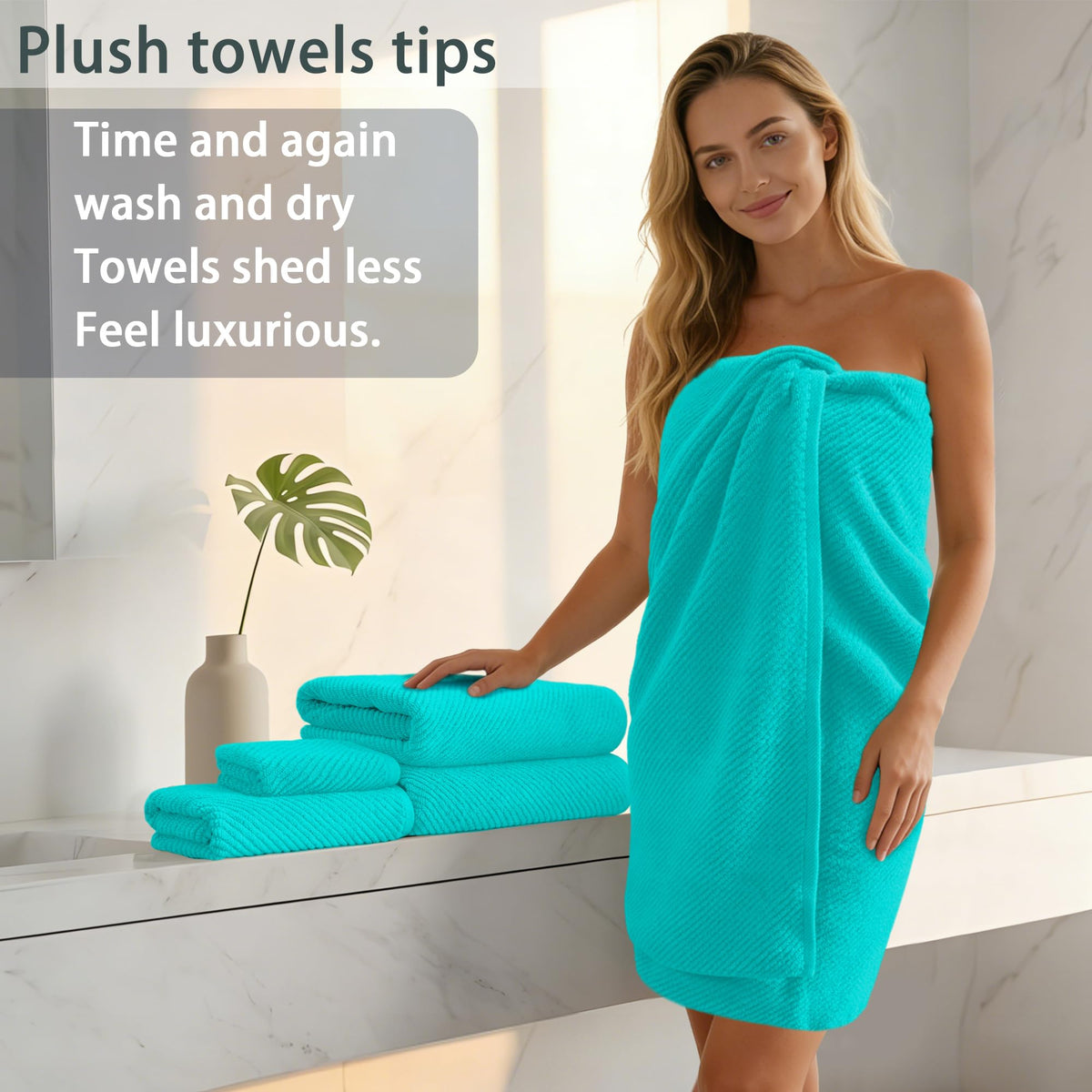 6PC Towel Set (6 Count)