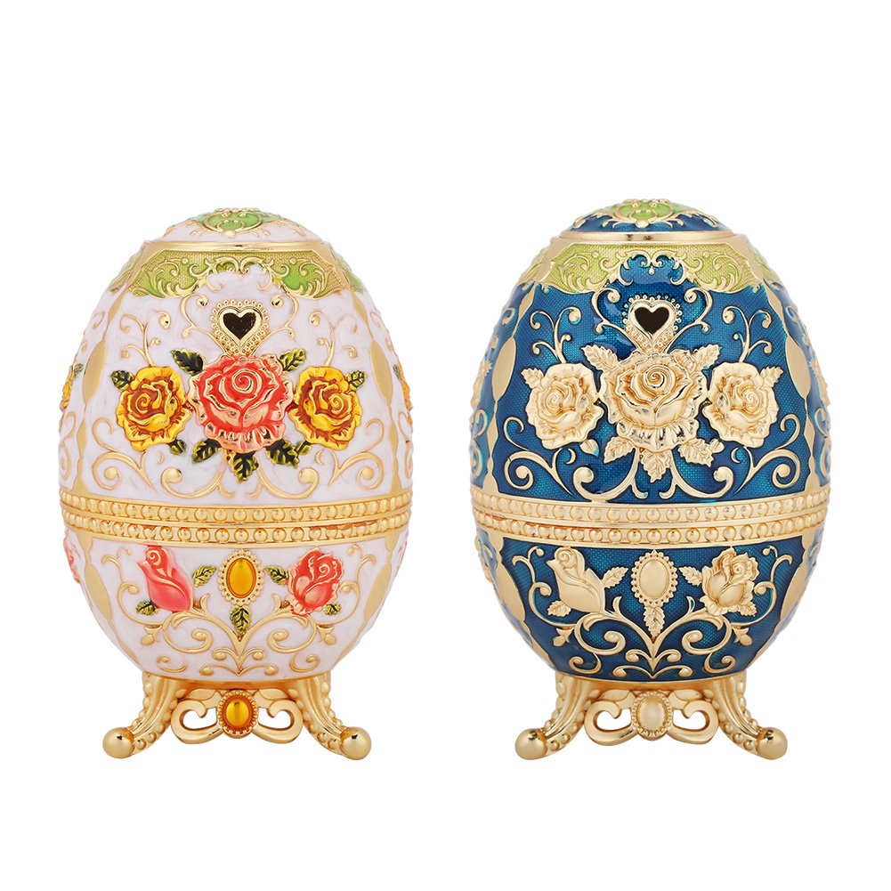 Hilitand Automatic Toothpick Holder, Metal Tin Alloy Retro Toothpick Holder Hand Press Toothpick Dispenser Flower Pattern(#2)