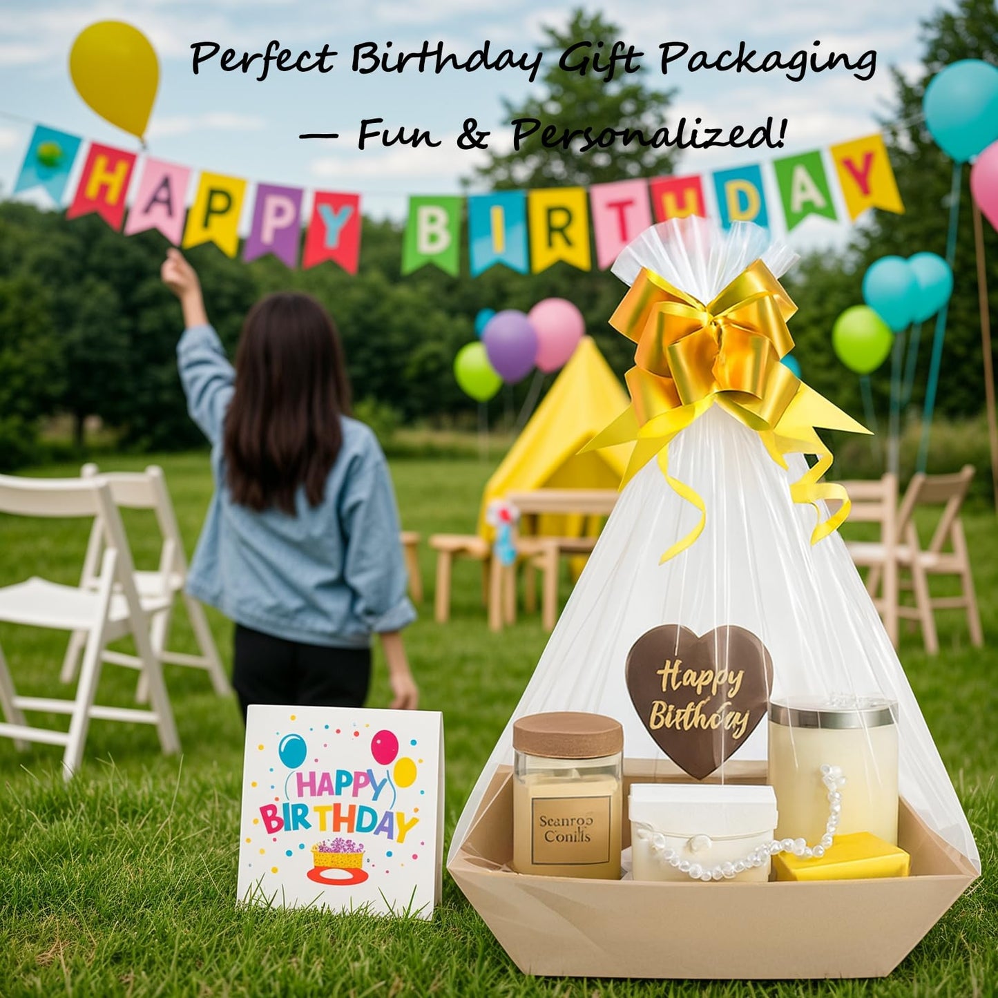 12 Pack Baskets for Gifts Empty, 10 x 7 x 3” Kraft Empty Gift Basket to Fill with 16 Cellophane Bags & 16 Pull Bows, Gift Baskets Bulk with Cellophane Wrap Set for Valentine’s Day, Christmas, Easter