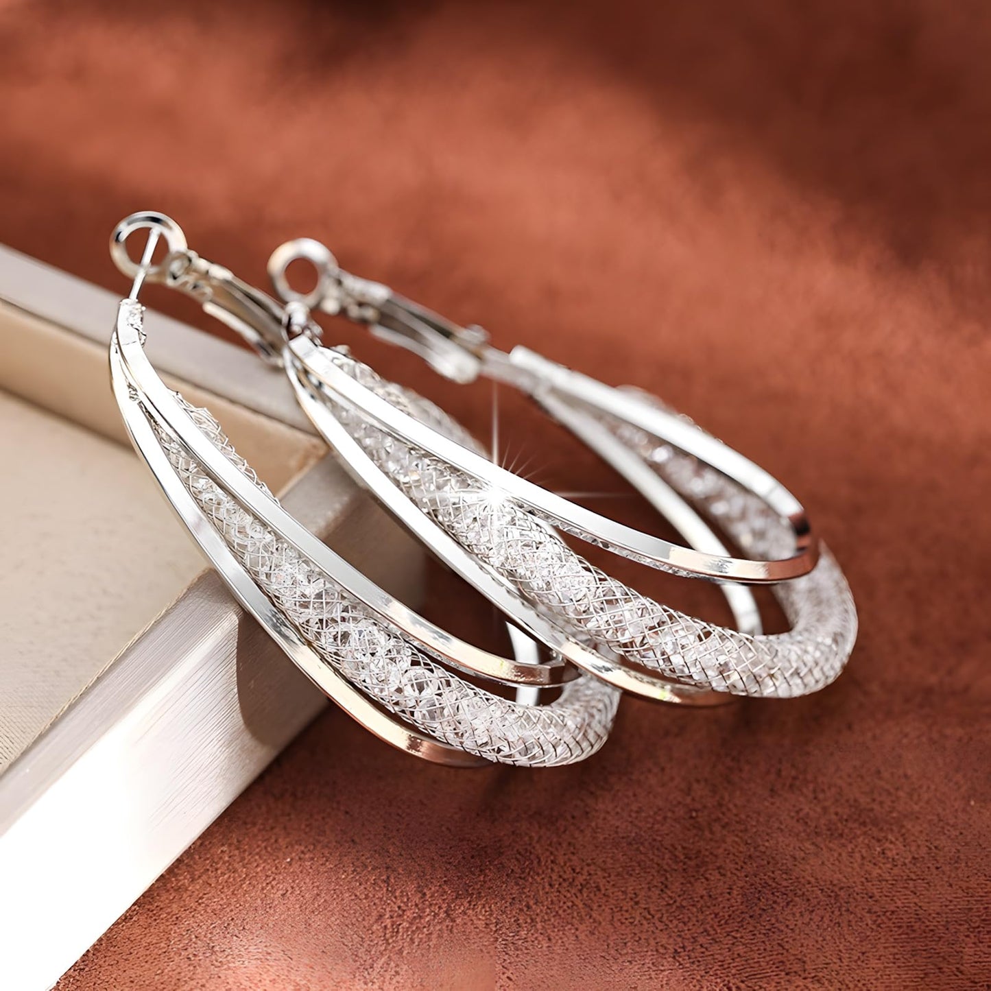 Lymphatic Earrings (Silver)