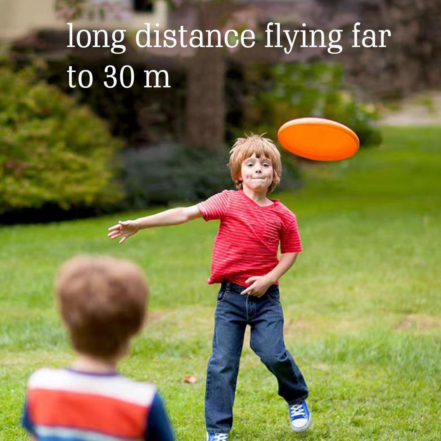 SUHEEUS Kids Flying Disc Toy Outdoor Playing Lawn Game Disk Flyer for Kindergarten Teaching Soft Silicone Colorful 6 Pack Bulk Set