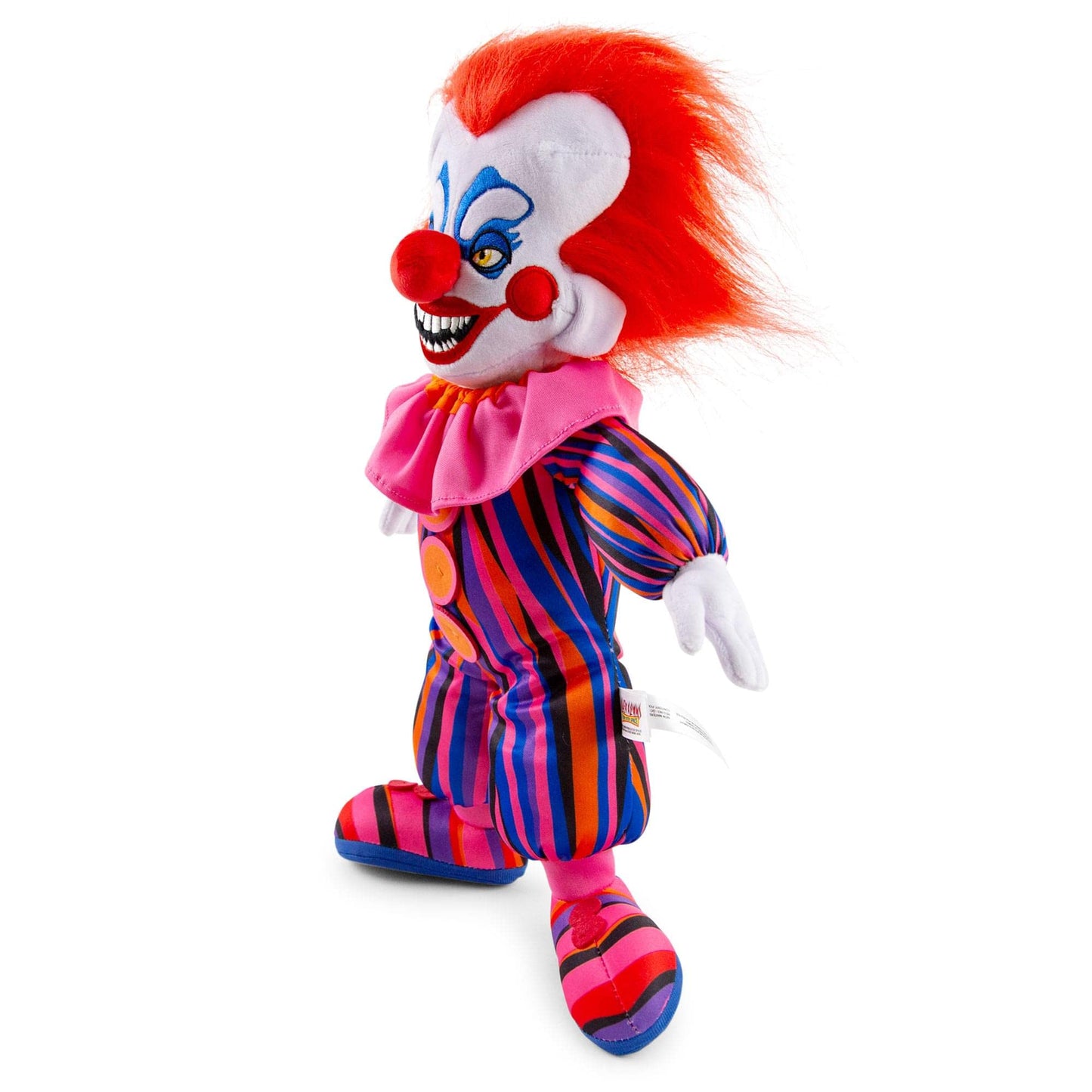 Killer Klowns from Outer Space Rudy 14-Inch Collector Plush Toy, Large Soft Stuffed Animal | 80s Horror Movie Collectibles