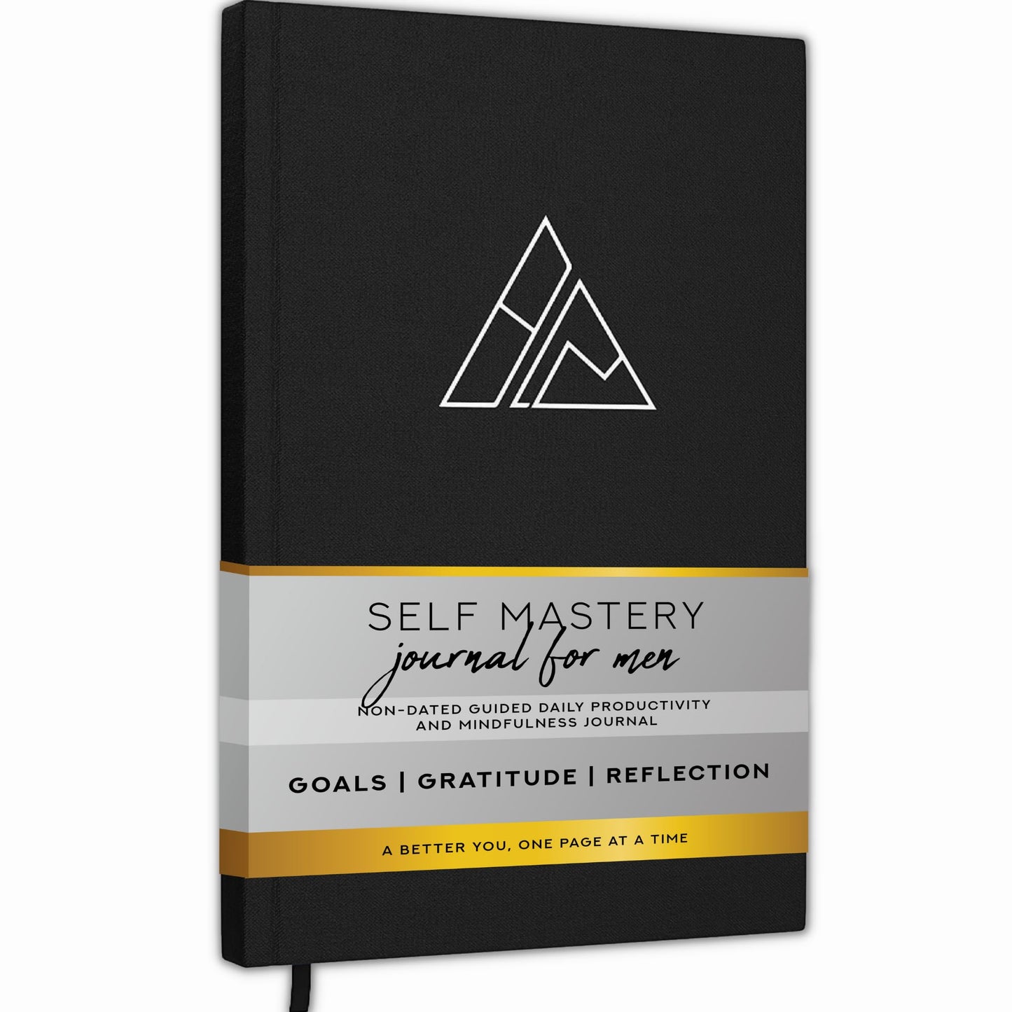 Self-Mastery Journal for Men with Prompts - 13 Week Guided Gratitude Journal - 5 Minute Journal - Reflection Manifestation Journals for Mindfulness - Self Care Journal - Goal Journal for Women & Men