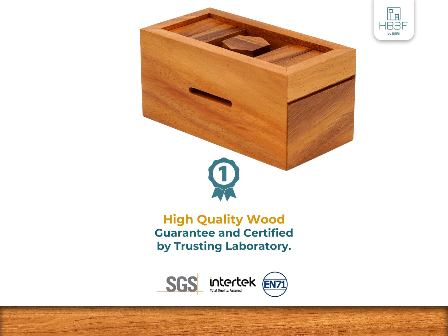 BSIRI Canopic Chest Challenging Brain Teaser Wooden Mind Puzzles and Use as Money Stash Jewelry 3D Puzzle Lock Box Gift Card Money Puzzle for Cash Gift