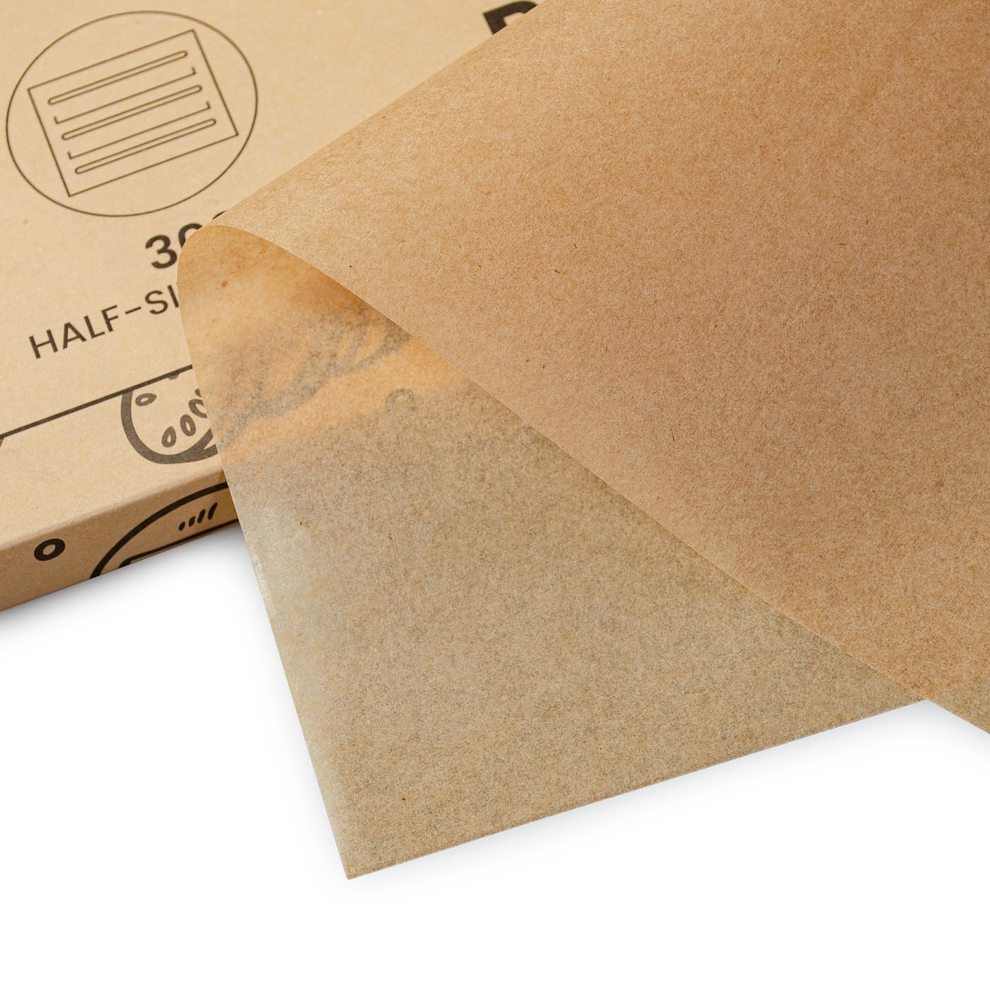 Crunch Co. 200 pack Parchment Paper For Harvest Right Freeze Dryer (M - Medium)