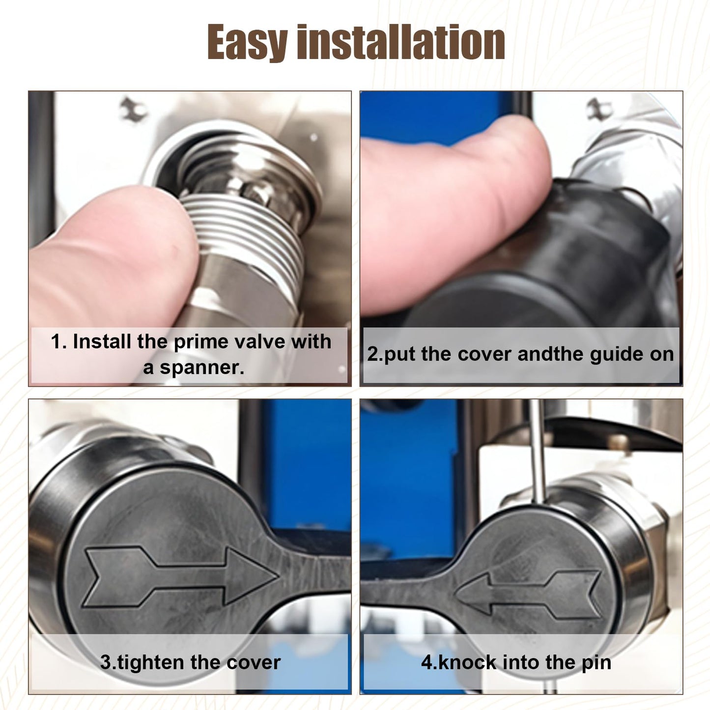 235014 Airless Spray Prime/Drain Valve - Compatible with Graco 210/230/390/395/490/495/595 & 3400 - Aftermarket Replacement for Airless Paint Sprayer & Spray Gun Part