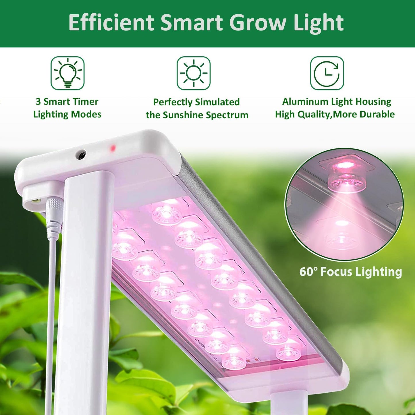 E SUPEREGROW Hydroponics Growing System kit with Trellis,Smart Hydroponic Gardening System with LED Grow Light, Indoor Hydroponic Garden Herb Grow Kit for Short Tomato,Pepper,Cucumber (6200LC)