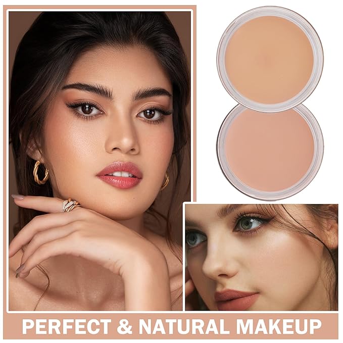 Under Eye Concealer for Dark Circles Color Corrector Pro Concealer de oieras Long-lasting Cover up Makeup Long-lasting,Waterproof - Set B-03+04