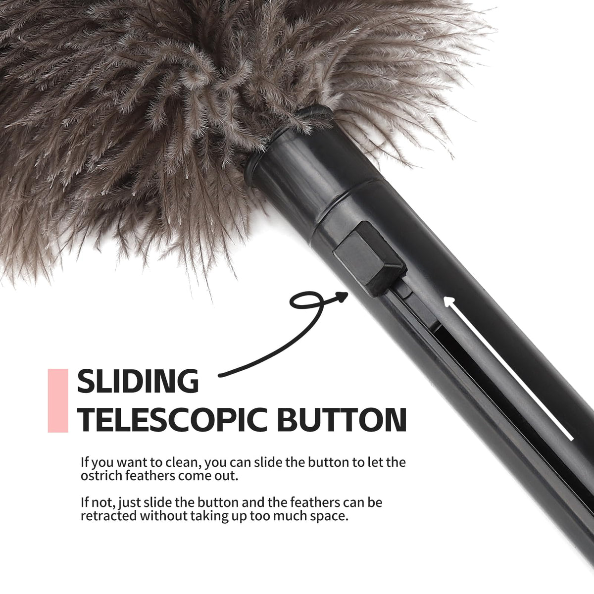 Retractable Feather Duster (2 Count)