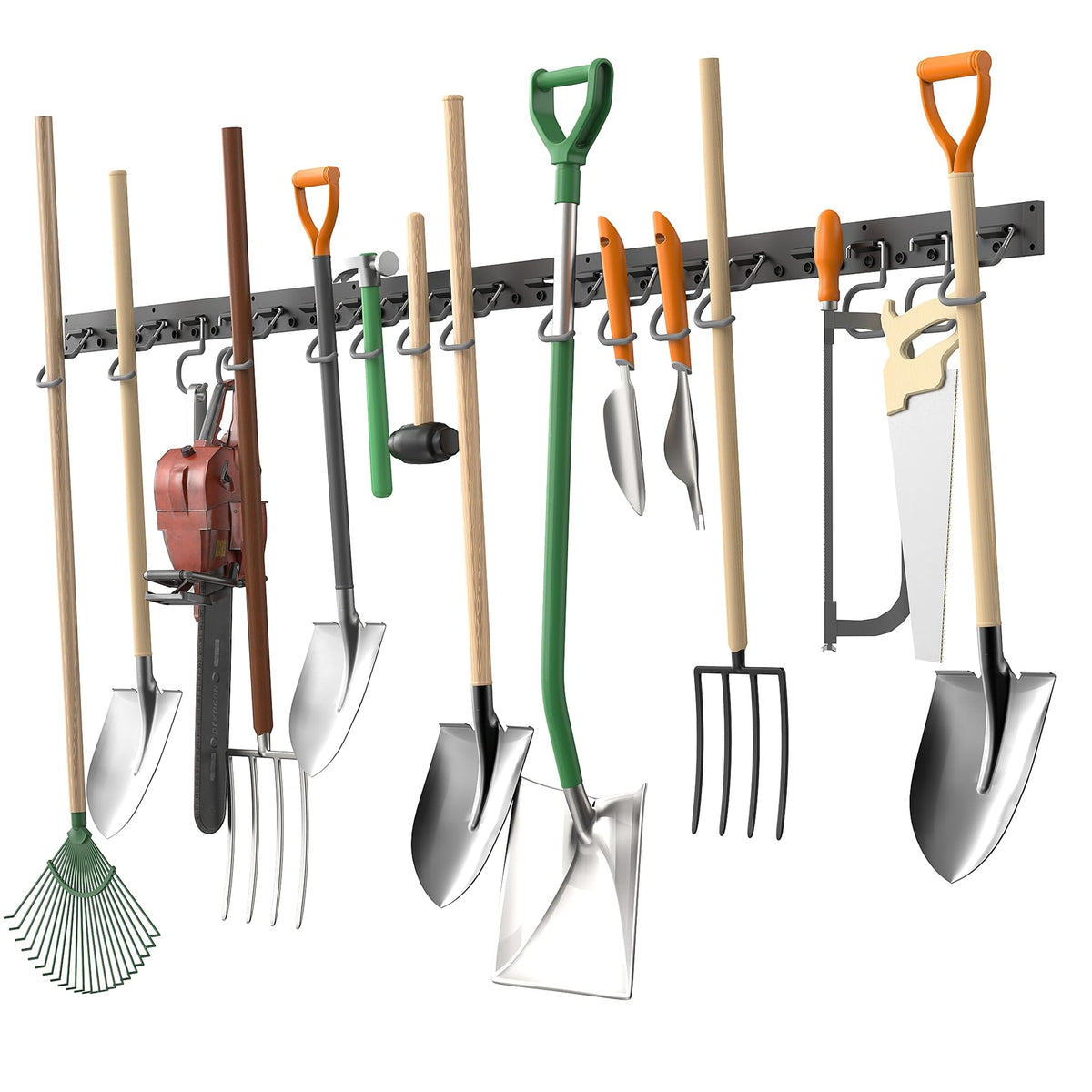 Plastic Wall Mounted Mop and Broom Holder
