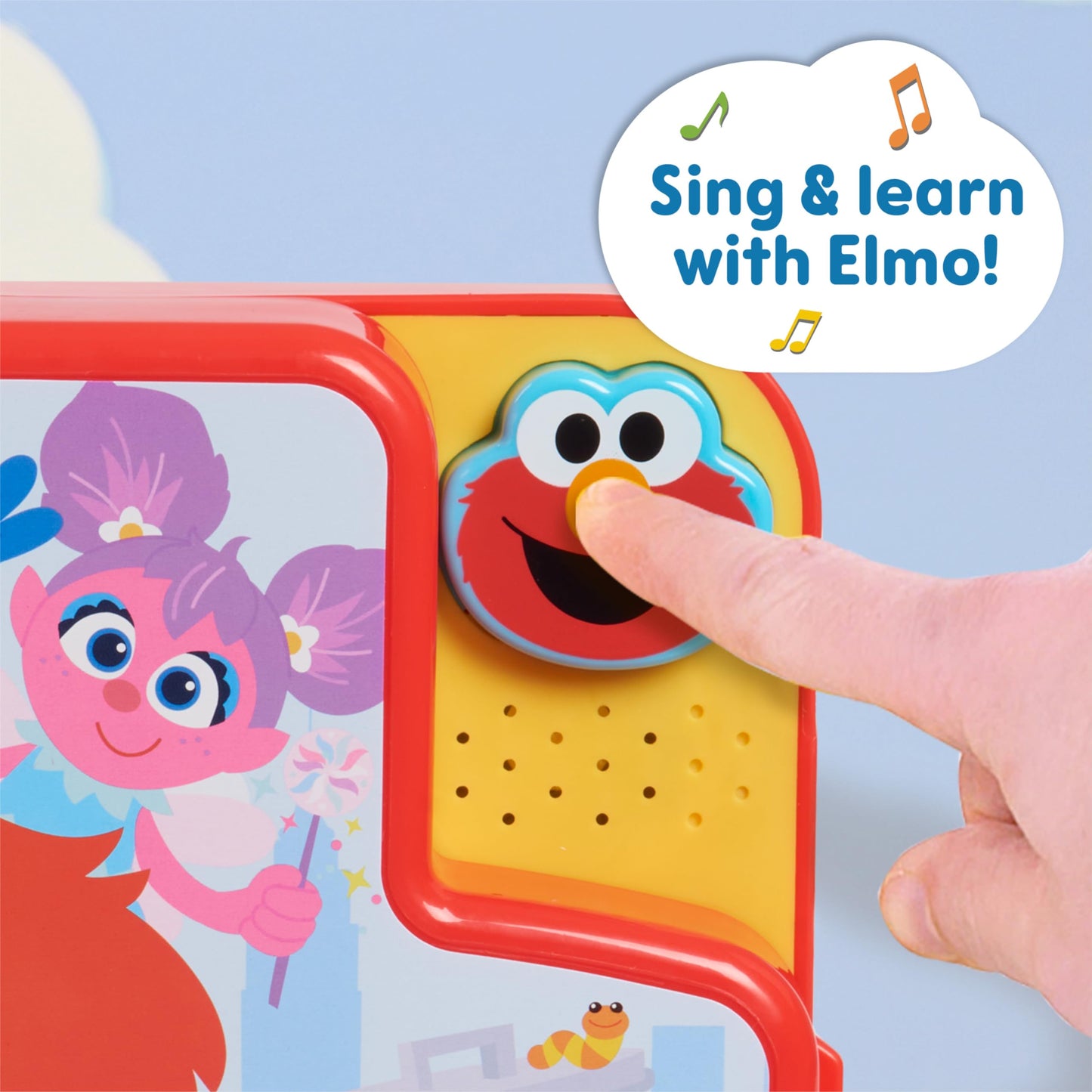 Sesame Street Elmo’s Learning Letters Bus Activity Board, Preschool Learning and Education, Kids Toys for Ages 2 Up by Just Play
