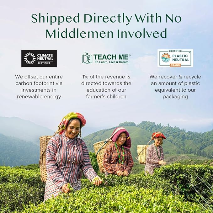 VAHDAM, Green Tea Leaves From Himalayas 170+ Cups (12oz) High Elevation Grown Green Tea Leaves From Himalayas | Pure Unblended Single Origin Green Loose Leaf Tea | Vacuum Sealed