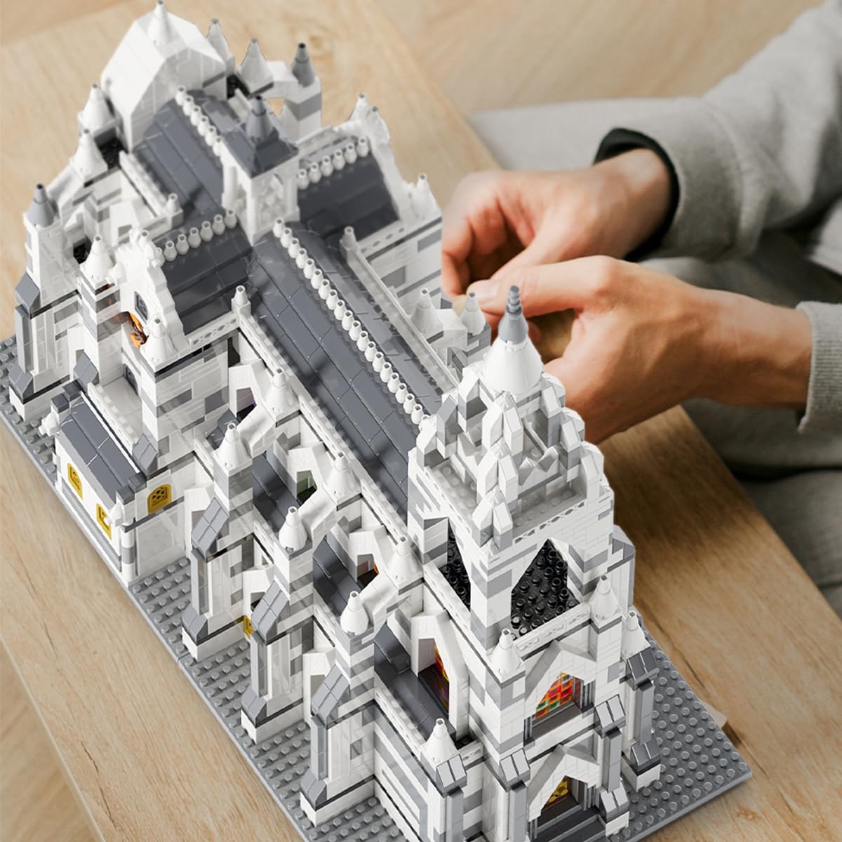 GOTIMON Micro Mini Cologne Cathedral Building Block Toy Set, Famous Architecture Building Blocks, 3598 PCS, Gifts for Kids and Adults