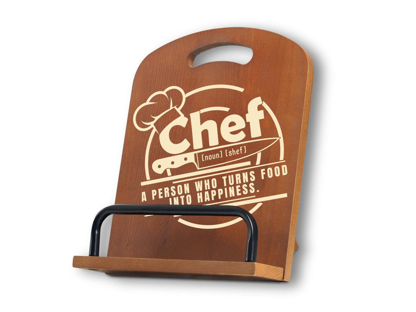 InnoBeta Chef Gifts for Cooking Lovers, Cookbook Stand for Kitchen Counter, Perfect Gifts for Chefs on Birthday, Adjustable Tablet Recipe Book Holder, Unique Kitchen & Culinary Decor