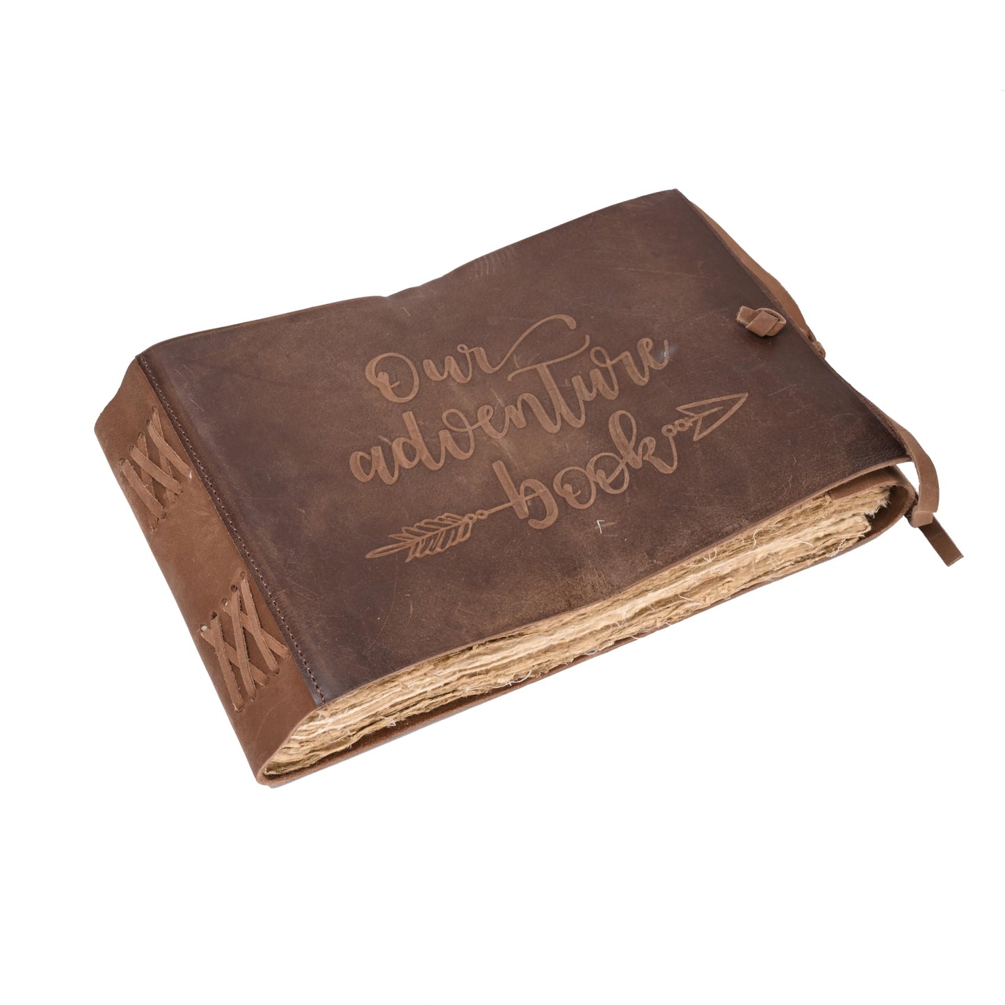 RusticVintage Leather Drawing Journal Daily Travel Leather Diary, Antique Handmade Vintage Bound Rustic Writing Notebook Quality Unlined Blank Antique Paper Art Sketchbook 7x10 Inches (Cappuccino Brown)