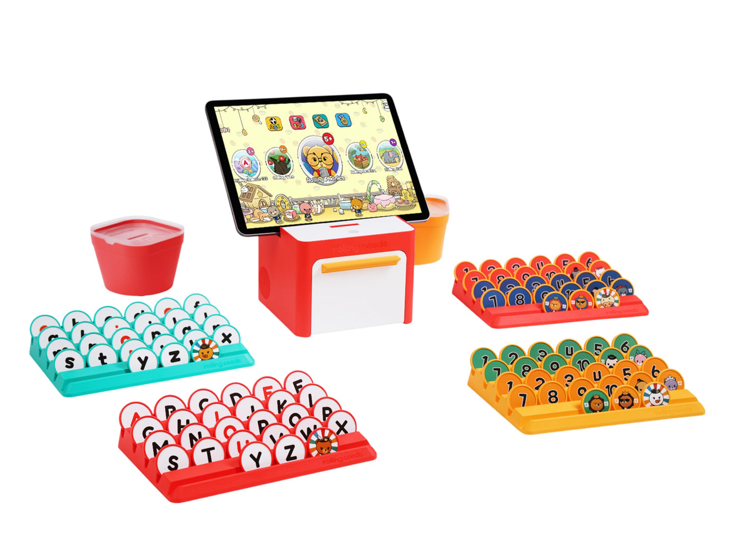 RollingSeeds Interactive Smart Learning Console: Build a Smart Foundation as a Family for Our Children's Digital Future. Storytelling Animations & Educational Games for Kids Ages 3-8+